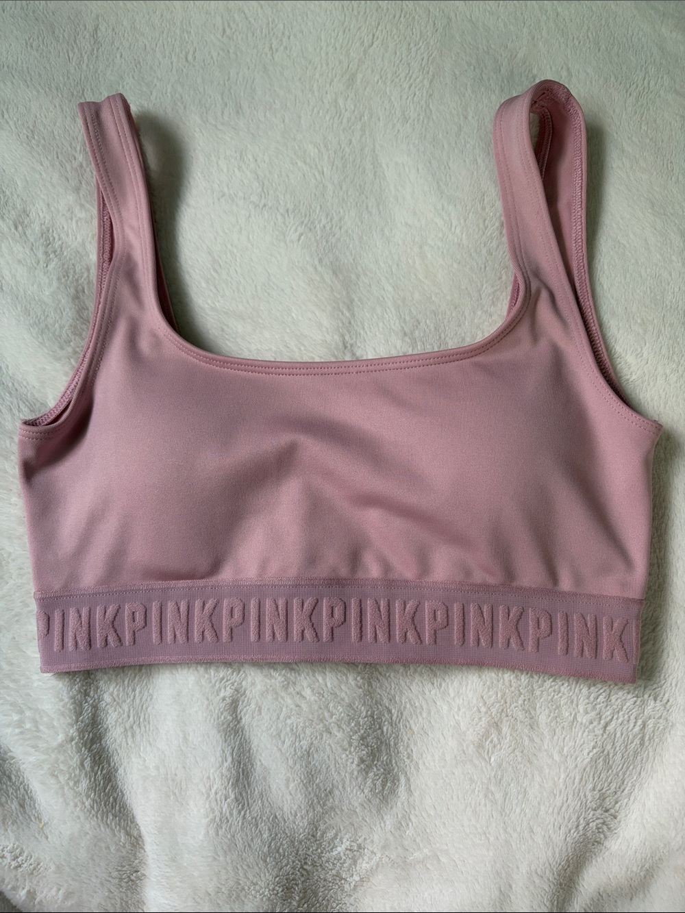 PINK Victoria's Secret Sports Bra - Light Pink